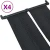 Image de vidaXL Panneau solaire de chauffage de piscine 4 pièces 80x310 cm