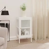 Image de vidaXL Sideboard 38x35x70 cm Métal et verre