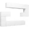 Image de vidaXL 10 Piece TV Cabinet Set White Engineered Wood