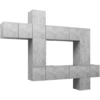 Image de vidaXL Ensemble d'armoires TV 10 pièces gris béton Bois composite