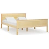 Image de vidaXL Lit en bois massif sans matelas 120x200 cm en pin