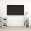 Image de vidaXL Armoires TV 2 pcs. Blanc 72x35x36,5 cm Bois composite