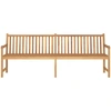 Image de vidaXL Banc de jardin 228 cm en teck massif