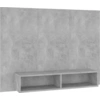 Image de vidaXL Armoire TV murale gris béton 120x23,5x90 cm Bois composite
