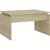 Image de vidaXL Table basse chêne Sonoma 68x50x38 cm Bois composite