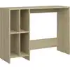 Image de vidaXL Table d'ordinateur chêne Sonoma 102,5x35x75 cm bois composite