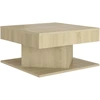 Image de vidaXL Table basse en chêne Sonoma 57x57x30 cm Bois composite