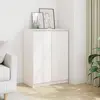 Image de vidaXL Sideboard Blanc 60x36x84 cm Pin massif