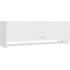 Image de vidaXL Armoire blanche 100x32,5x35 cm Bois composite