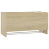Image de vidaXL Armoire Chêne Sonoma 70x32,5x35 cm Matériau dérivé du bois