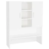 Image de vidaXL Armoire pour machine à laver blanc 70,5x25,5x90 cm