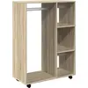 Image de vidaXL Armoire Chêne Sonoma 80x40x110 cm Matériau dérivé du bois