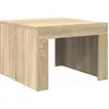 Image de vidaXL Table basse chêne Sonoma 50x50x35 cm bois composite