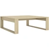 Image de vidaXL Table basse chêne Sonoma 100x100x35 cm bois composite