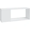 Image de vidaXL Armoire TV Blanc 80x24x32 cm Bois composite