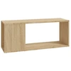 Image de vidaXL Armoire TV Chêne Sonoma 80x24x32 cm Bois composite
