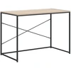 Image de vidaXL Table d'ordinateur noir et aspect chêne 110x60x70cm bois composite