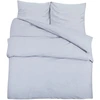 Image de vidaXL Ensemble de literie Gris 260x240 cm Microfibre légère