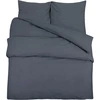 Image de vidaXL Ensemble de literie Anthracite 200x200 cm coton
