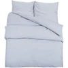 Image de vidaXL Ensemble de literie Gris 140x200 cm coton