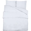 Image de vidaXL Ensemble de literie blanc 135x200 cm coton