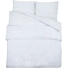 Image de vidaXL Ensemble de literie blanc 200x200 cm coton