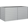 Image de vidaXL Plateau de jardin 160x80x77 cm Acier galvanisé argenté