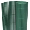 Image de vidaXL Clôture de jardin double face 110x400 cm Vert