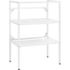 Image de vidaXL Salle de bain bâti-support de lavabo blanc 59x38x83 cm fer