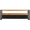 Image de vidaXL Armoire TV 120x30x40 cm en bois massif de manguier
