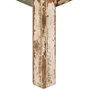 Image de vidaXL Table basse 80x80x40 cm Vieux bois massif