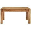 Image de vidaXL Table basse 80x80x40 cm en bois massif d'acacia