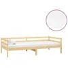 Image de vidaXL Lit de jour avec matelas 90x200 cm pin massif
