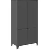 Image de vidaXL Armoire industrielle Anthracite 90x50x180 cm Métal