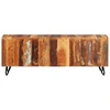 Image de vidaXL Armoire TV 110x30x40 cm Vieux bois massif