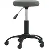 Image de vidaXL Chaise de salle à manger gris foncé velours