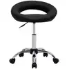 Image de vidaXL Chaise de salle à manger pivotante noir similicuir