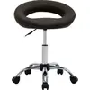 Image de vidaXL Chaise de salle à manger Pivotante Marron Similicuir