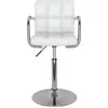 Image de vidaXL Chaise de salle à manger blanche en similicuir