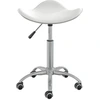 Image de vidaXL Chaise de bureau blanc similicuir