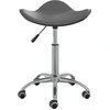 Image de vidaXL Chaise de bureau Gris Similicuir