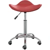 Image de vidaXL Chaise de bureau vin rouge similicuir