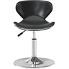 Image de vidaXL Chaise de salle à manger noire en similicuir
