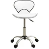 Image de vidaXL Chaise de bureau blanc similicuir