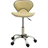 Image de vidaXL Chaise de bureau Crème Similicuir
