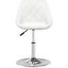Image de vidaXL Tabouret de bar blanc similicuir