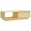 Image de vidaXL Table basse 110x50x33,5 cm pin massif