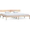 Image de vidaXL Lit en bois massif de pin 180x200 cm