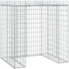 Image de vidaXL Coffre à déchets en gabion 110x91x120 cm Fer galvanisé