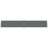 Image de vidaXL Marquise latérale extensible Anthracite 160x1000 cm